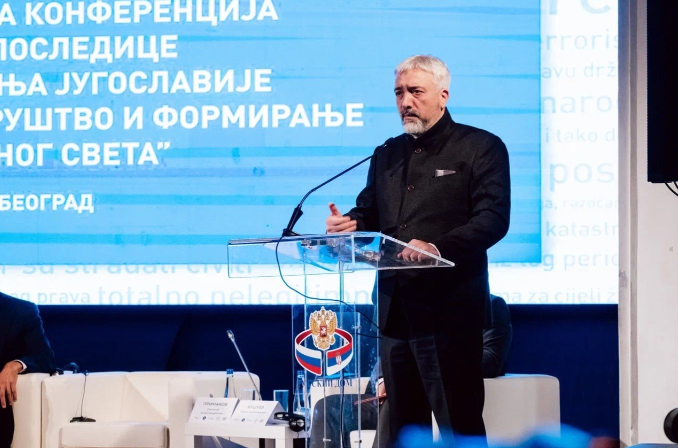 PRIMAKOV Srbija i Rusija predstavljaju slobodan, nezavisan svijet koji živi izvan diktata kolonijalnih sila