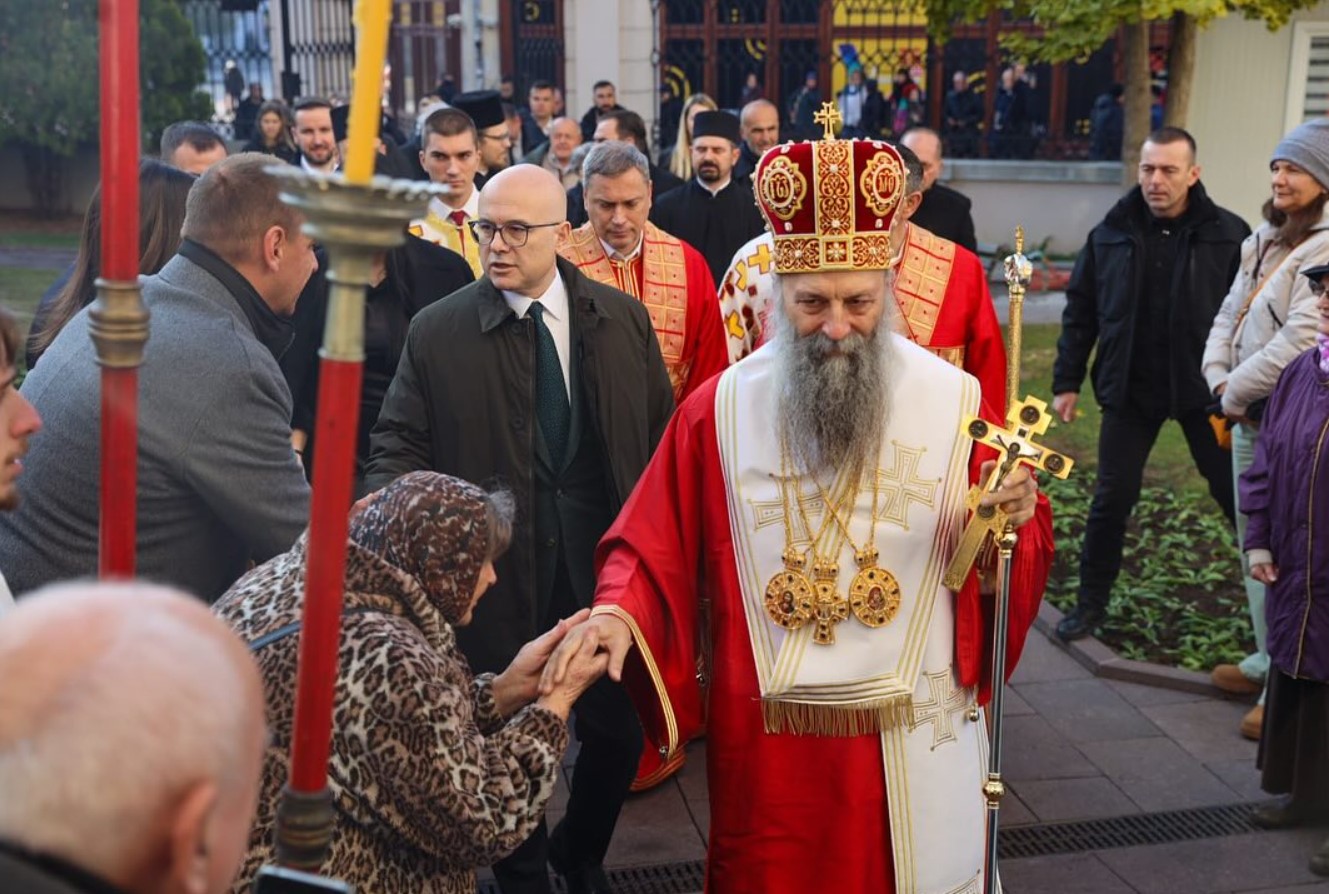 PATRIJARH PORFIRIJE Nije moguće da čovjek živi, a da ne vjeruje u nekoga ili u nešto