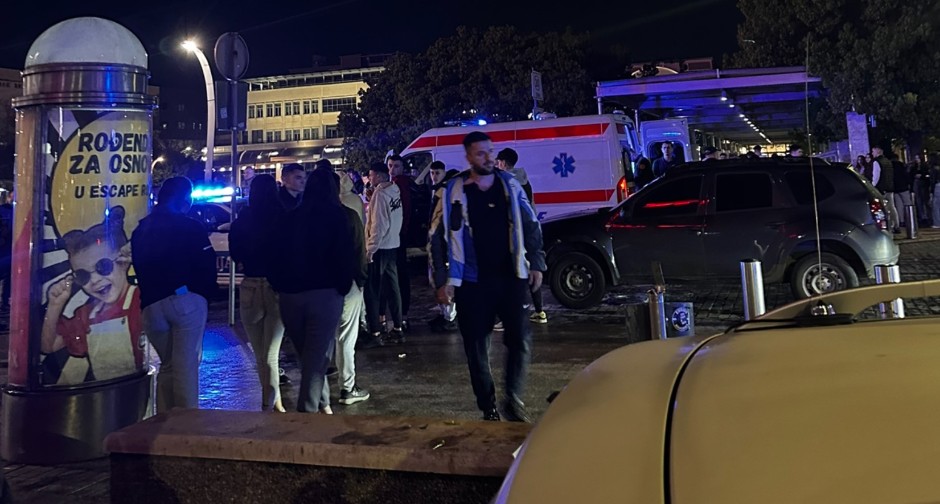 SVE POLUĐELO U centru Podgorice opšta tuča, više osoba uhapšeno