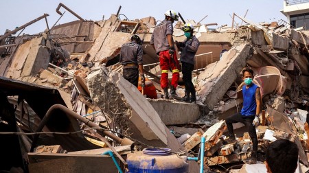 Broj poginulih od zemljotresa u Mjanmaru porastao na oko 1.700, najmanje još 300 nestalih