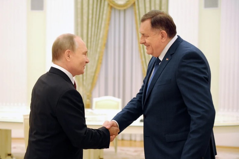 Predsjednik Republike Srpske se sastao u Moskvi sa Vladimirom Putinom