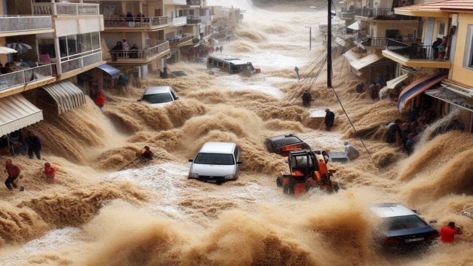 HAOS ŠIROM GRČKE "Bora" razorio Rodos i Halkidiki