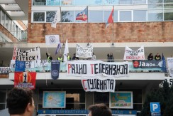 Blokaderi studenti nastavili da terorišu zaposlene na RTS-u i sve građane Srbije
