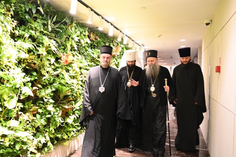 Patrijarh srpski Porfirije doputovao u Moskvu