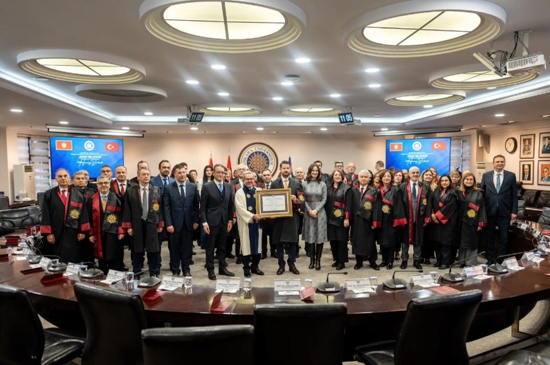 Jakov Milatović postao počasni doktor na Univerzitetu u Ankari