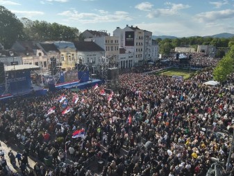 Na svenarodnom skupu u Nišu prisustvovalo 100.000 ljudi