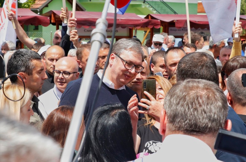 VUČIĆ Lista "Ne damo Srbiju – Aleksandar Vučić" ostvariće pobjedu na izborima u Kosjeriću