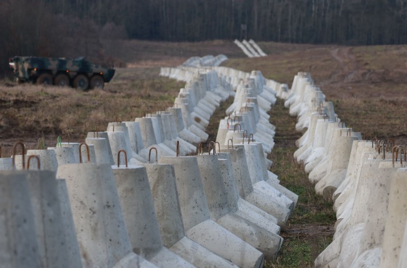 Poljaci postavljaju "zmajeve zube" na granici prema Kalinjingradskoj oblasti