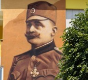 MURAL KAJAFI Istorijska zahvalnost pukovniku oslobodilačke srpske vojske u Pljevljima