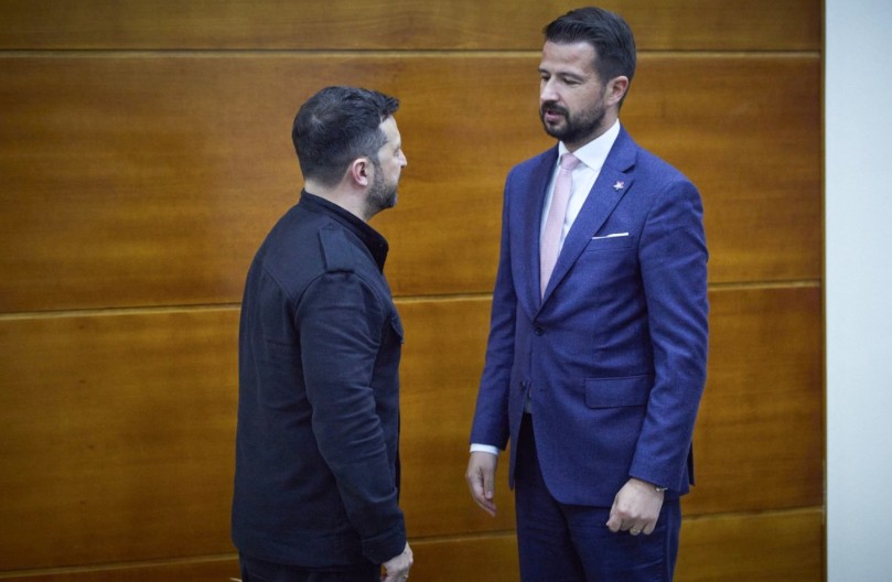 KAD SE NJEMU NIJE DALO DA BANE U MONTENEGRO Milatović ide na noge Zelenskom