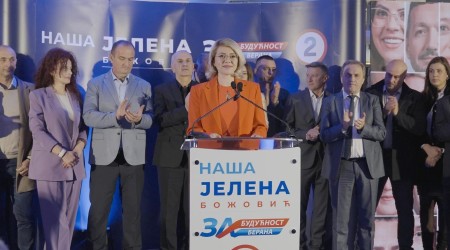 U Beranama održan pobjednički skup koalicije “Naša Jelena Božović – Za budućnost Berana”
