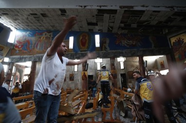 KRVAVI NAPAD NA PRAVOSLAVNE VJERNIKE Bombaš samoubica ubio najmanje 22 osobe kod Damaska