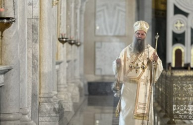 PATRIJARH PORFIRIJE SA VRAČARA Red je lice raja, a haos je pakao