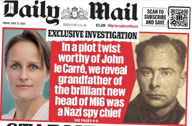 SJENKE HOLOKAUSTA NAD LONDONOM Unuka nacističkog dželata dolazi na čelo britanske MI6