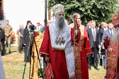 PATRIJARH PORFIRIJE „Kada smo jedinstveni i vjerni Hristu, srpski narod uzrasta“