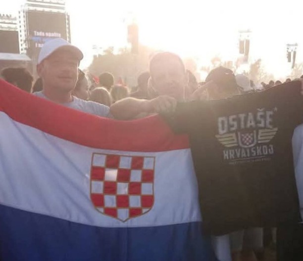 AKO IMA DRŽAVE ZA SUD SPREMAN Radan Raičević iz Pljevalja prisustvovao Tompsonovom koncertu