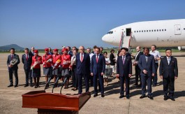 ISTORIJSKI LET Prvi avion iz Moskve sletio u Pjongjang posle 75 godina