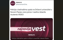 HOĆE DA RUŠE DRŽAVU Nova S medijski želi da zapali Rašku oblast