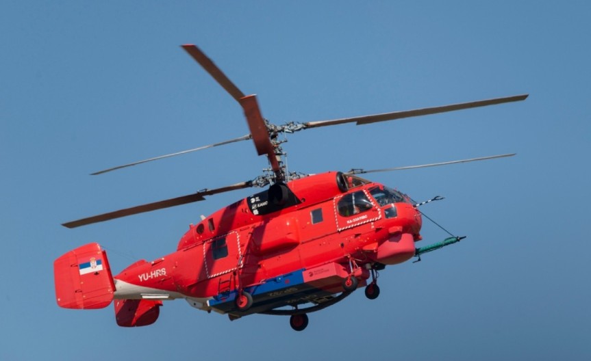 SRPSKI "KAMOV" PRESUDIO STIHIJI Požari oko Podgorice pod kontrolom