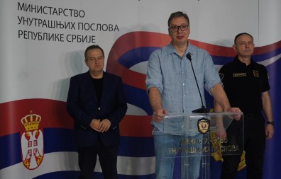 Vučić poručio da za organizatore haosa i batinaše neće biti milosti