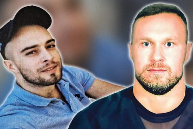 Vođe "kavčana" Zvicer i saradnik mu Vujotić u čituljama likvidiranom Kneževiću