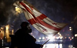 Opozicija blokirala glavnu ulicu u Tbilisiju