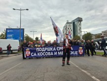 SRBIJA JEDINSTVENA Masovni skupovi podrške Srbima na Kosovu i Metohiji i protiv blokada u državi