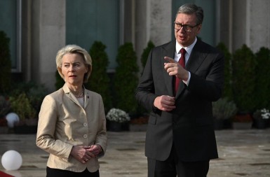 VUČIĆ PRED FON DER LAJENOVOM Srbija je šampion svijeta po slobodi okupljanja, u Evropi bilo i po 27 mrtvih