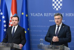 Aljbin Kurti iz Zagreba podržao proteste u Srbiji i pozvao Beograd da mu prizna samoproglašenu državu