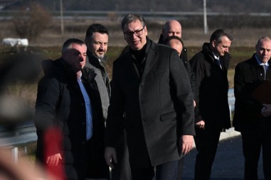 VUČIĆ OTVORIO DIO MORAVSKOG KORIDORA Srbija je poput Feniksa koji se diže iz pepela