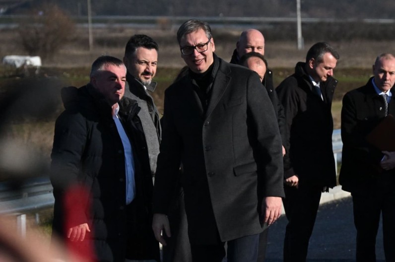 VUČIĆ OTVORIO DIO MORAVSKOG KORIDORA Srbija je poput Feniksa koji se diže iz pepela