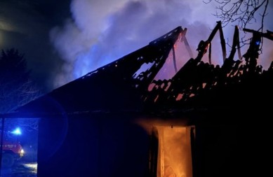 REKLA STRUKA Kuća Alije Balijagića sagorela zbog krtkog spoja na instalacijama