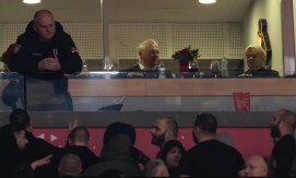 KRISTOFER HIL MORAO DA NAPUSTI LOŽU ZBOG DELIJA Veličanstvena noć u Areni i pored poraza Zvezde od Fenera