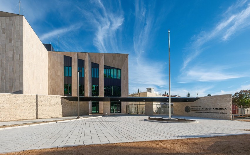 Završena prva faza izgradnje novog kompleksa Ambasade SAD u Podgorici (foto)