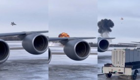 F-35 ZAVRŠIO U PLAMENU Vrlo vidljiv pad nevidljivog ponosa Amerike (video)