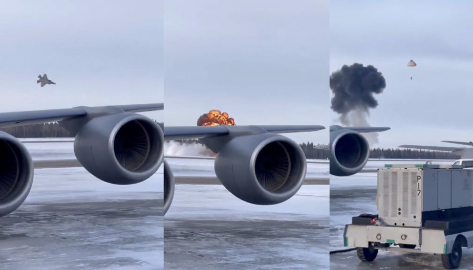 F-35 ZAVRŠIO U PLAMENU Vrlo vidljiv pad nevidljivog ponosa Amerike (video)