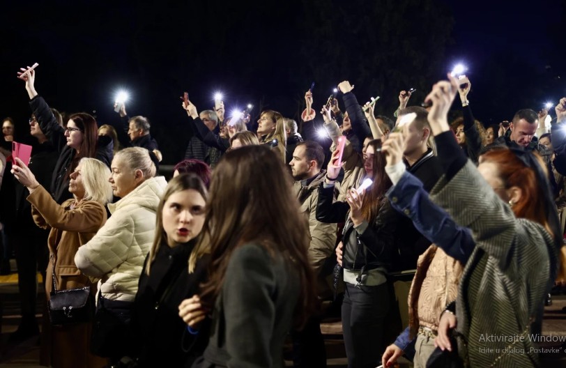 Neprijavljeni protest kamosjutraša u Podgorici protekao bez incidenata