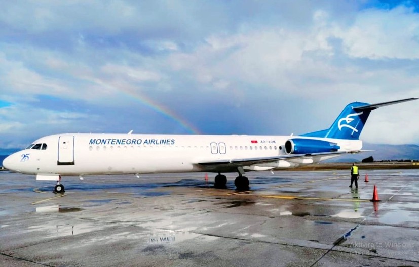CIJENA TRIČAVA Prodaje se poslednji "foker" nekadašnje kompanije "Montenegro Airlines"