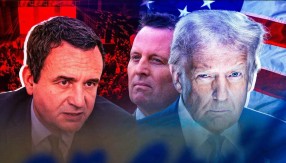 GRENEL REVAKCINISAO ALJBINA Međunarodna zajednica je ujedinjena protiv Kurtija