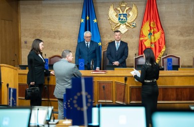 Predsjednik Mandić priredio svečani prijem za predsjednika Nacionalnog savjeta Kneževine Monako