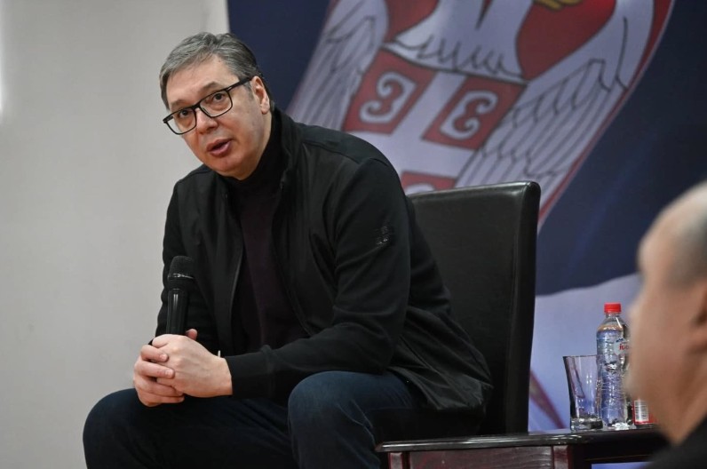 PREDSJEDNIK VUČIĆ Srbija će izdržati i pobijediti zlo koje je spolja napalo našu zemlju