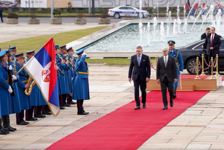 FICO MEĐU BRAĆOM Stigao u zvaničnu posjetu veliki prijatelj Srbije i srpskog naroda
