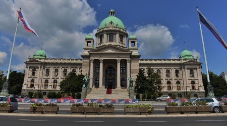 Skupština Srbije zatvorena iz bezbjednosnih razloga do ponedeljka
