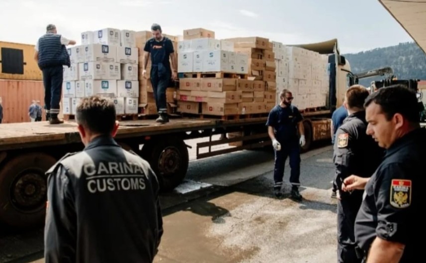 EU očekuje od Crne Gore da uništi sve zaplijenjene cigarete u Luci Bar