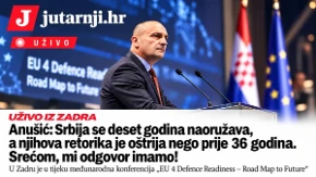Anušić priznao: Vojna snaga Srbije tjera Hrvatsku na dodatno naoružavanje