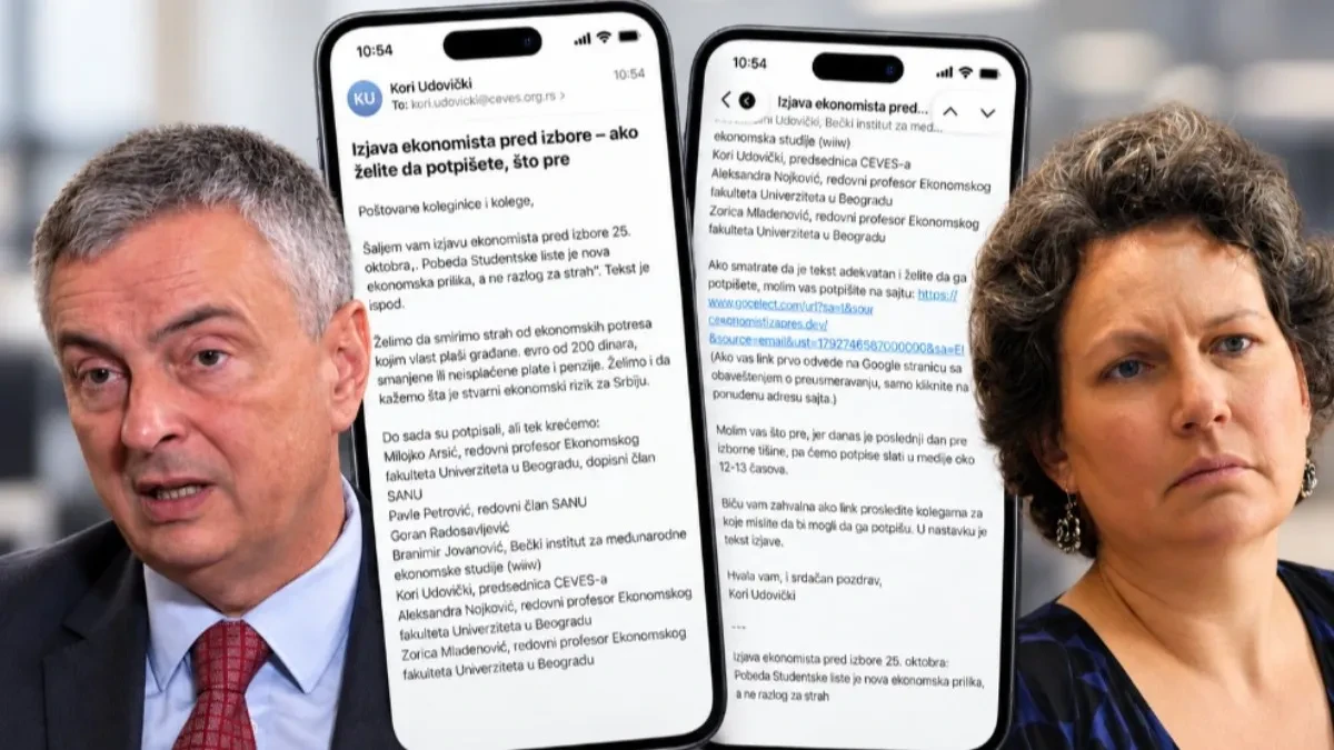 Bivša ministarka DOS-a u akciji pred izbore: Udovički prikuplja potpise za Studentsku listu