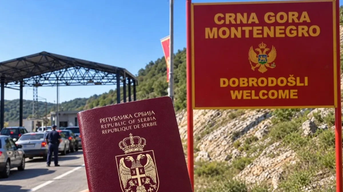 Građanima Srbije za duži boravak u Crnoj Gori neophodan pasoš