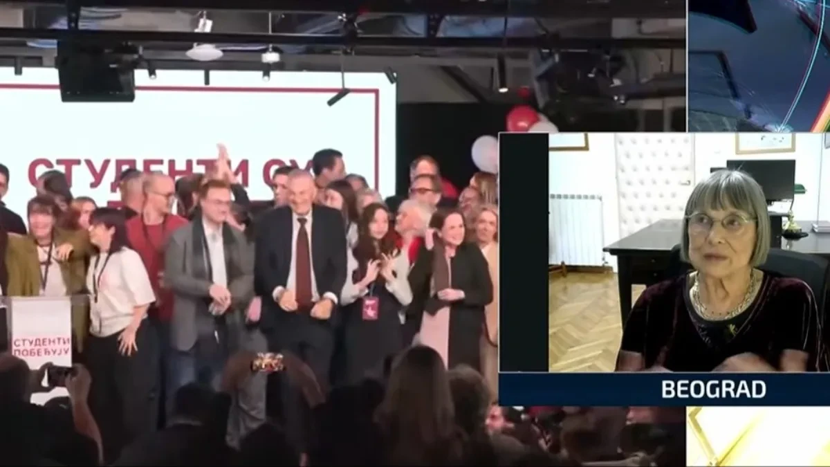 Kandićeva zadovoljna političkim stavovima Studentske liste i podrškom iz Hrvatske