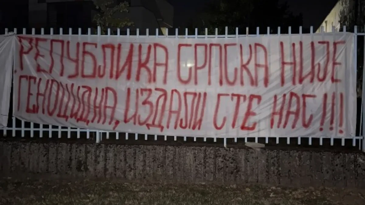 „Republika Srpska nije genocidna, izdali ste nas“: Poruka iz Pala studentima u Srbiji