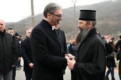 Vučić iz istočne Srbije: Srpska pravoslavna crkva je čuvar naroda i države, mir je naš najveći cilj